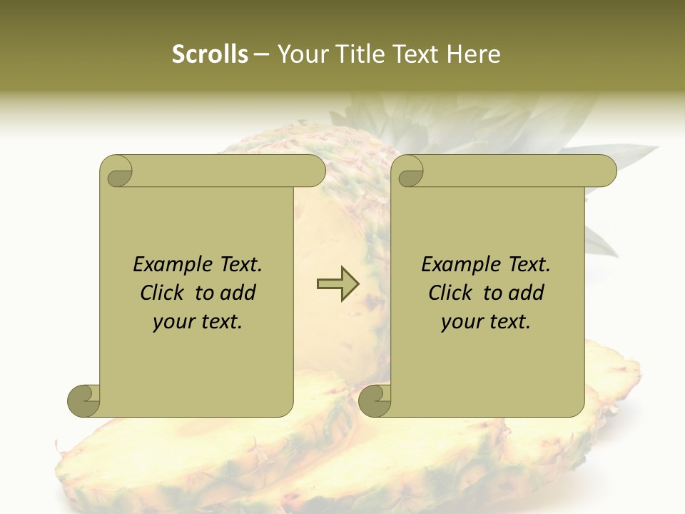 Food Ripe Healthy PowerPoint Template