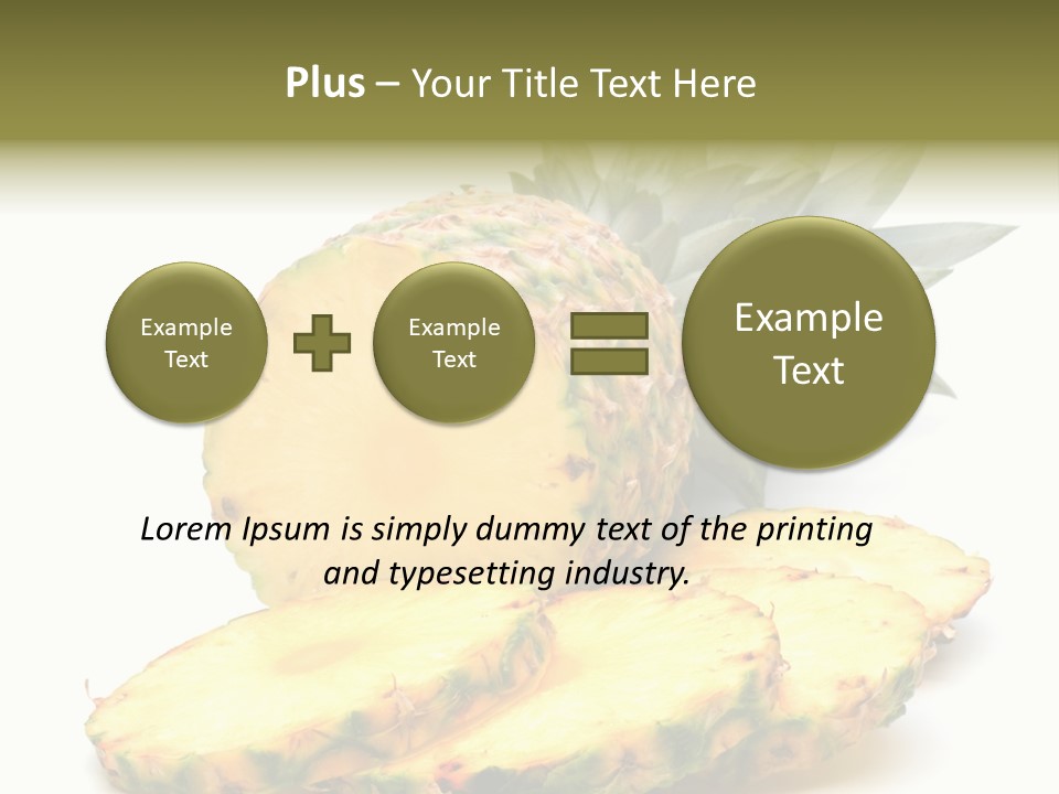 Food Ripe Healthy PowerPoint Template