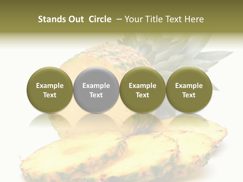 Food Ripe Healthy PowerPoint Template