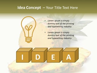 Food Ripe Healthy PowerPoint Template