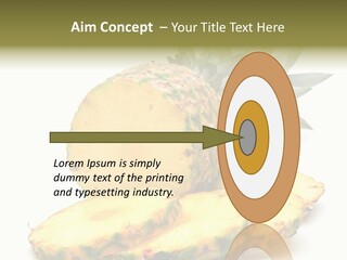 Food Ripe Healthy PowerPoint Template