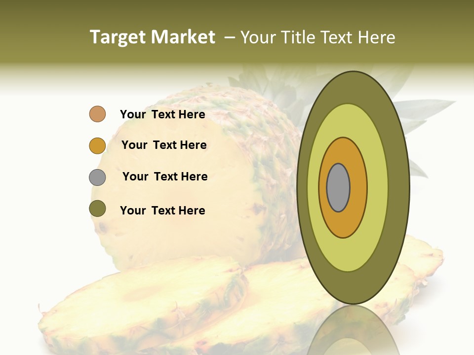 Food Ripe Healthy PowerPoint Template