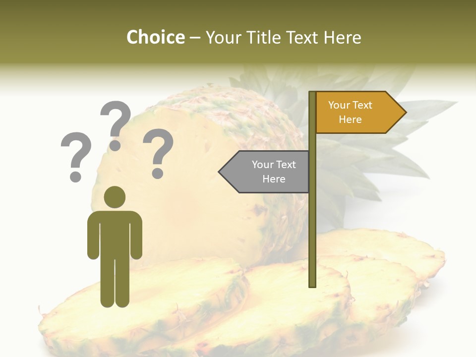 Food Ripe Healthy PowerPoint Template