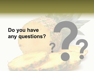 Food Ripe Healthy PowerPoint Template