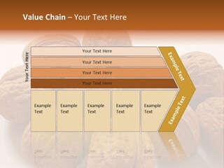 Nut Background Walnut PowerPoint Template