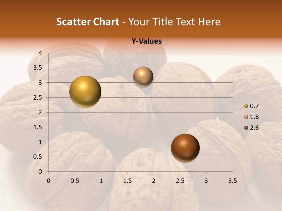 Nut Background Walnut PowerPoint Template