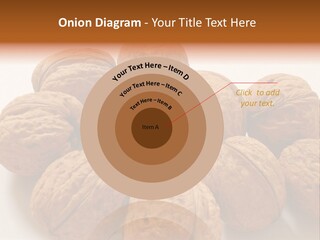 Nut Background Walnut PowerPoint Template