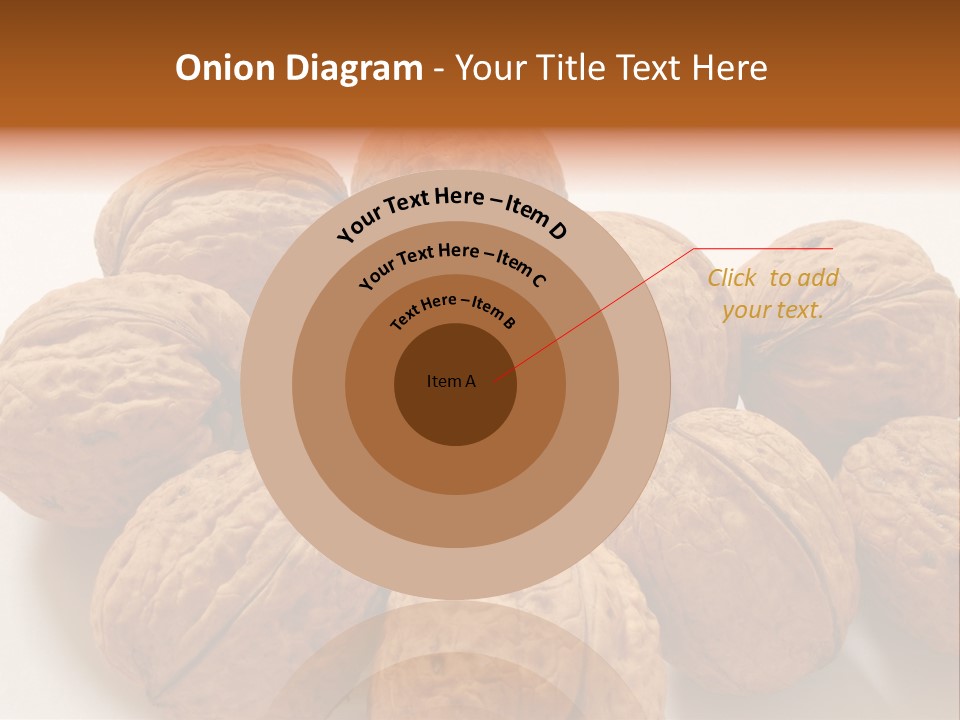 Nut Background Walnut PowerPoint Template