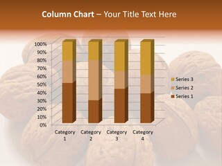 Nut Background Walnut PowerPoint Template