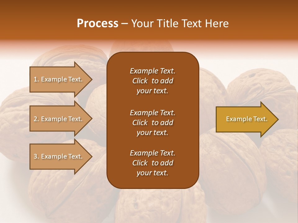 Nut Background Walnut PowerPoint Template