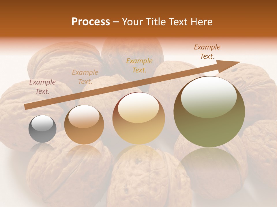 Nut Background Walnut PowerPoint Template