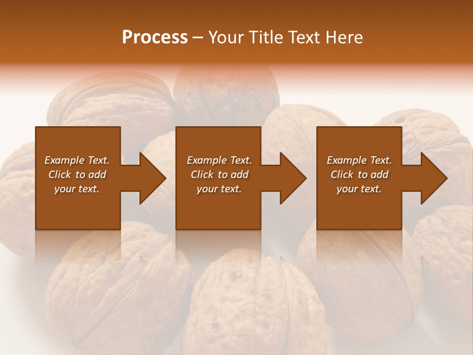 Nut Background Walnut PowerPoint Template
