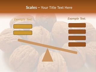 Nut Background Walnut PowerPoint Template