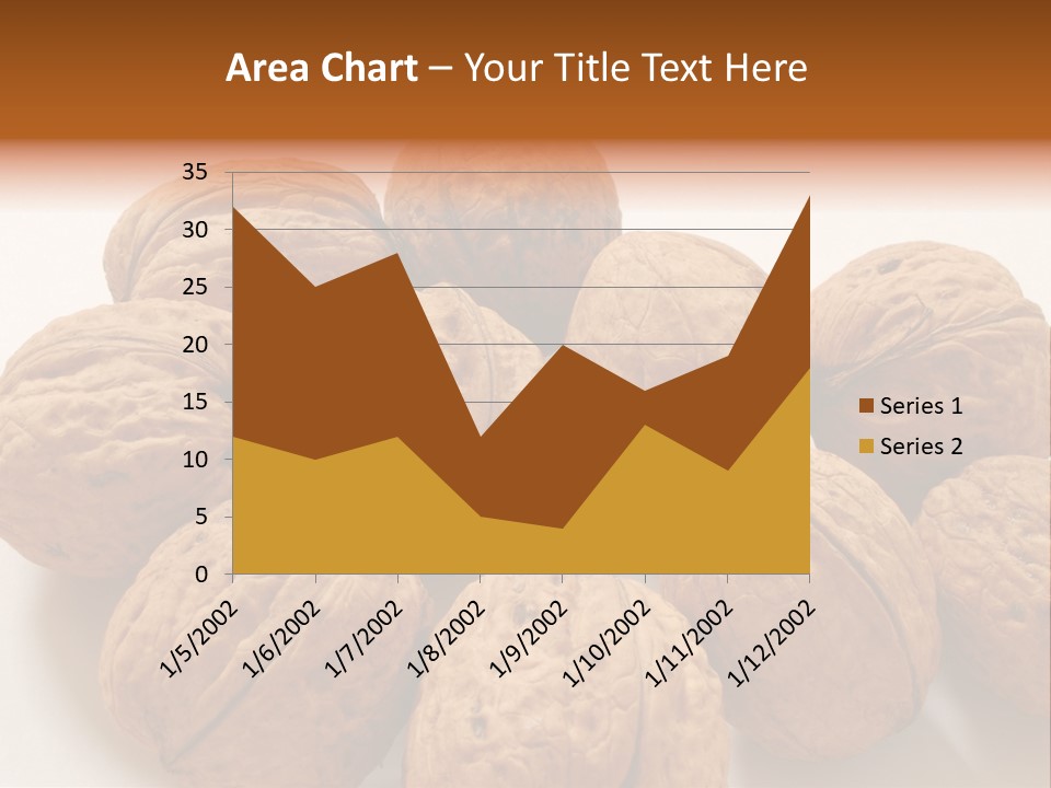 Nut Background Walnut PowerPoint Template