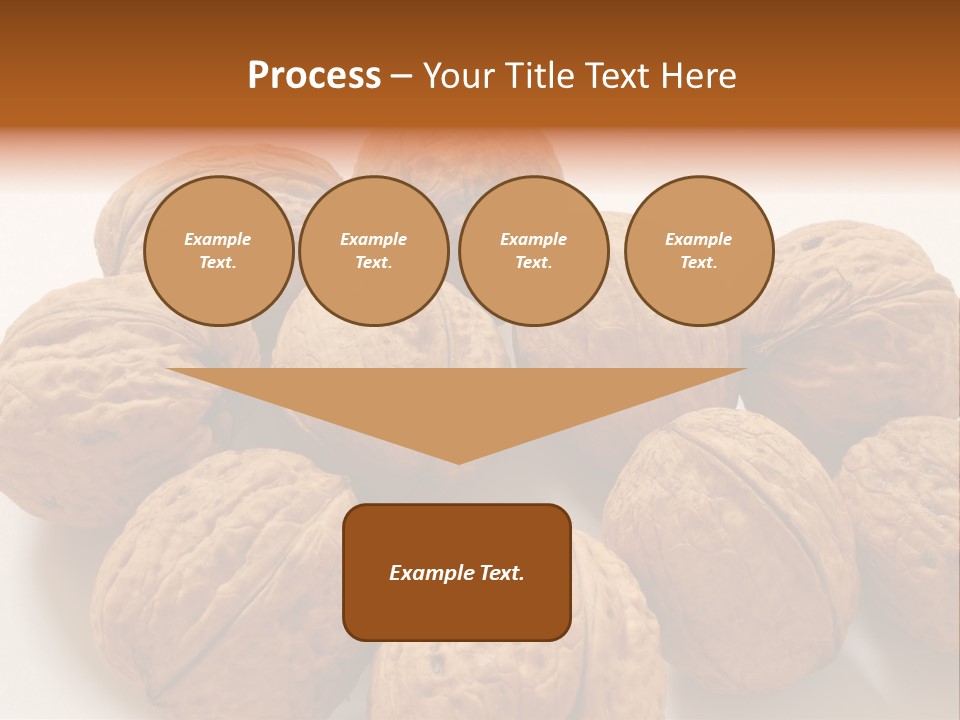 Nut Background Walnut PowerPoint Template