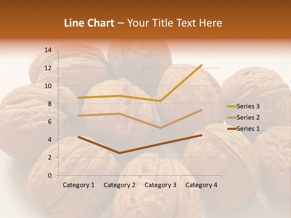 Nut Background Walnut PowerPoint Template