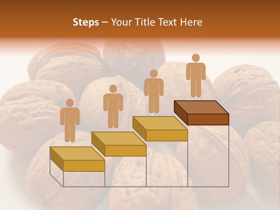 Nut Background Walnut PowerPoint Template