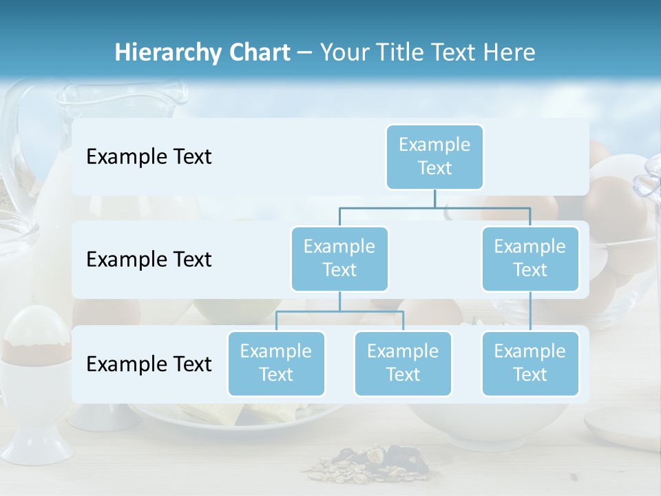 Groceries Cups Buttermilk PowerPoint Template
