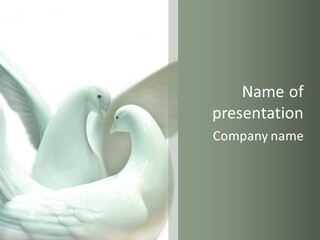 Couple Nest Two PowerPoint Template