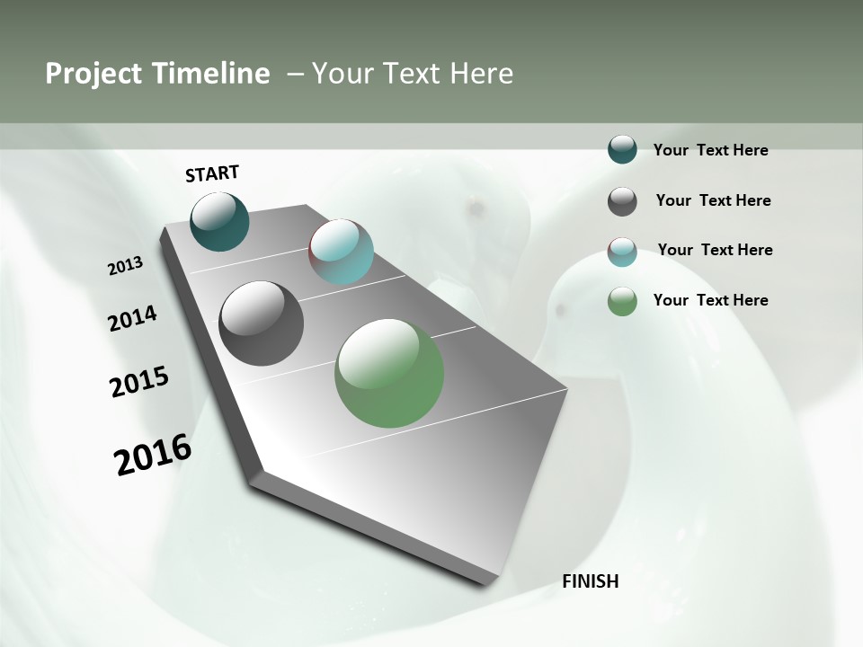 Couple Nest Two PowerPoint Template