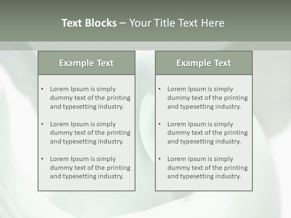 Couple Nest Two PowerPoint Template