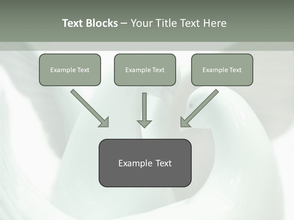 Couple Nest Two PowerPoint Template