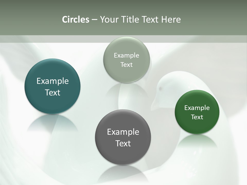 Couple Nest Two PowerPoint Template