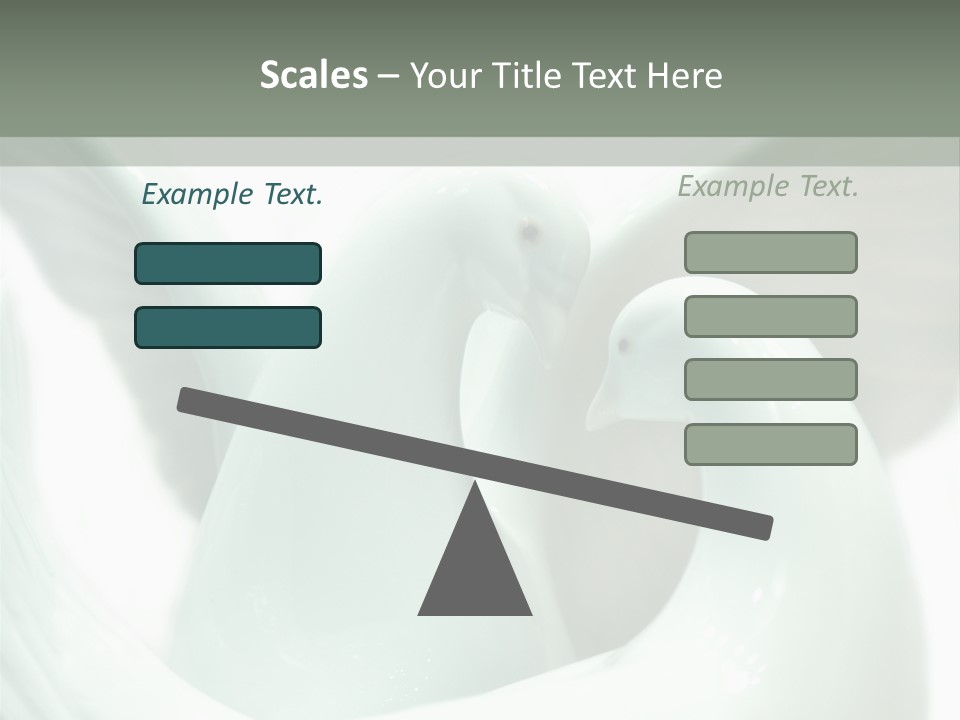 Couple Nest Two PowerPoint Template