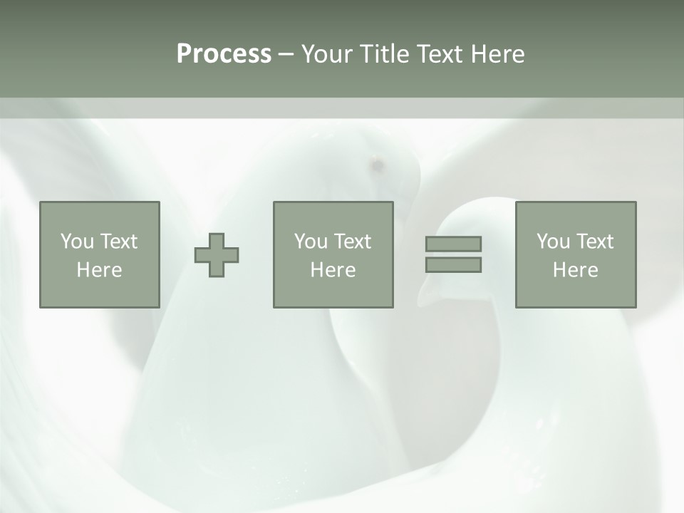 Couple Nest Two PowerPoint Template