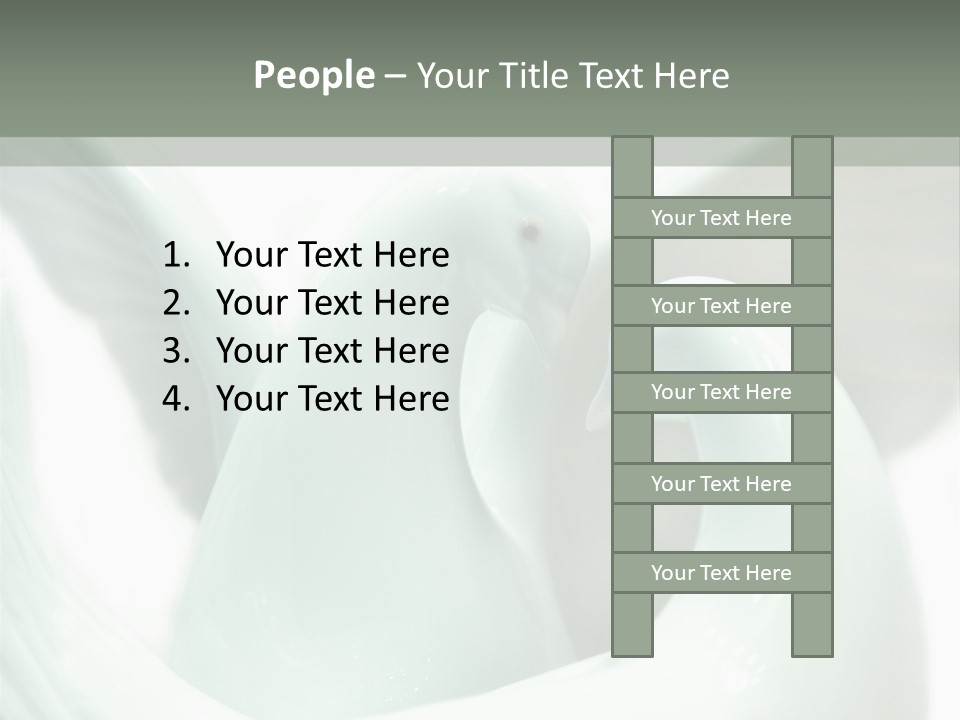 Couple Nest Two PowerPoint Template