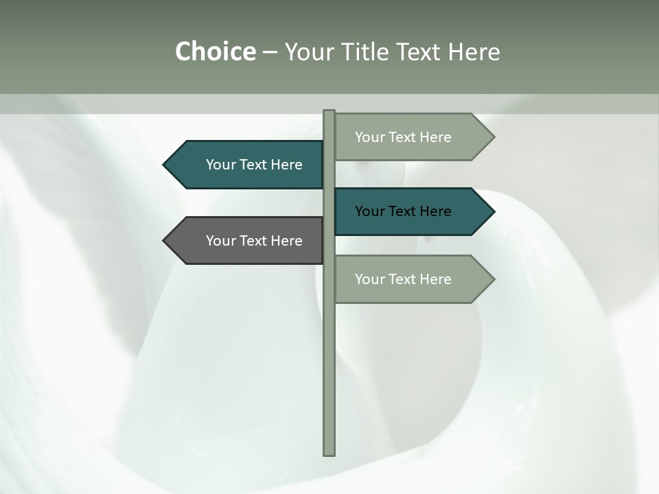 Couple Nest Two PowerPoint Template
