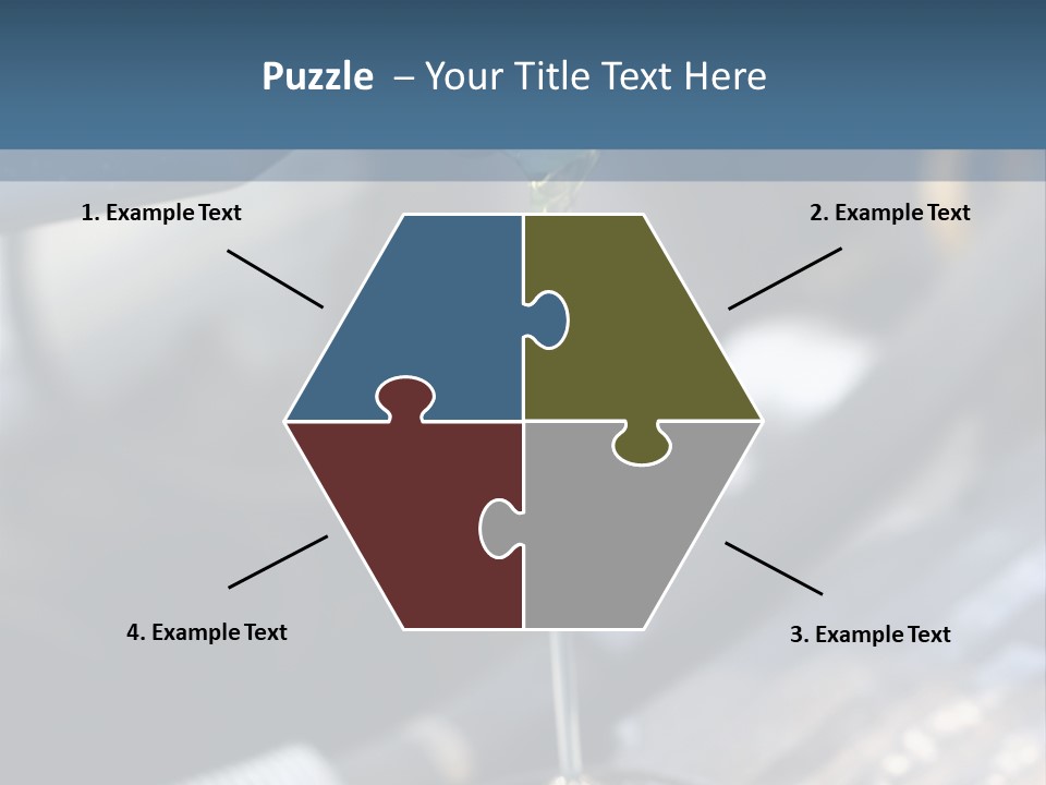 Car Engine Gas PowerPoint Template
