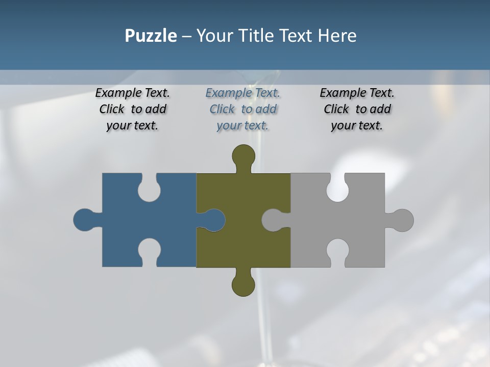 Car Engine Gas PowerPoint Template