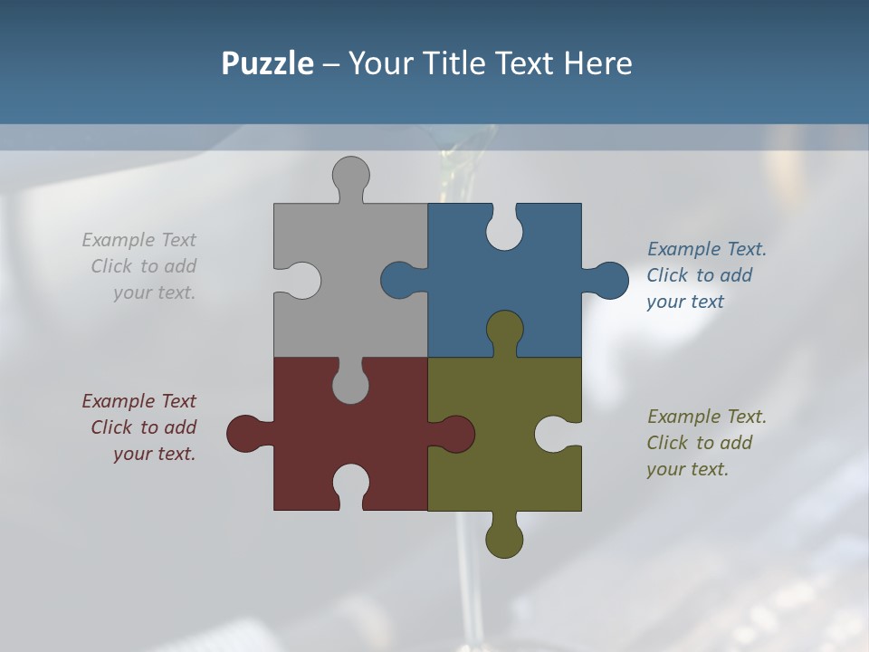 Car Engine Gas PowerPoint Template