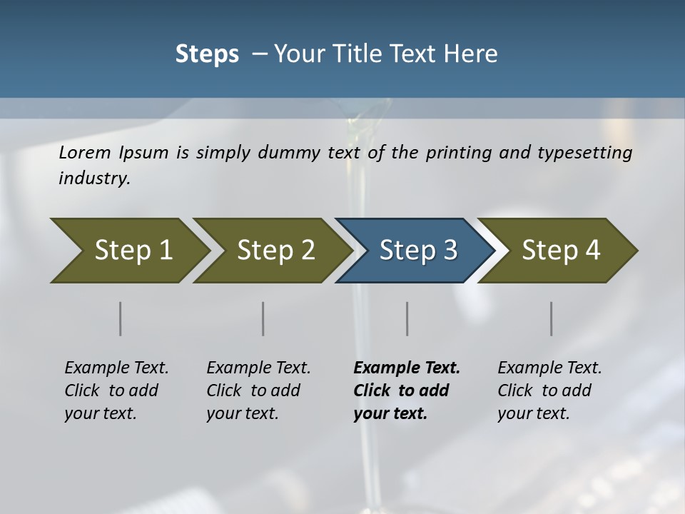 Car Engine Gas PowerPoint Template