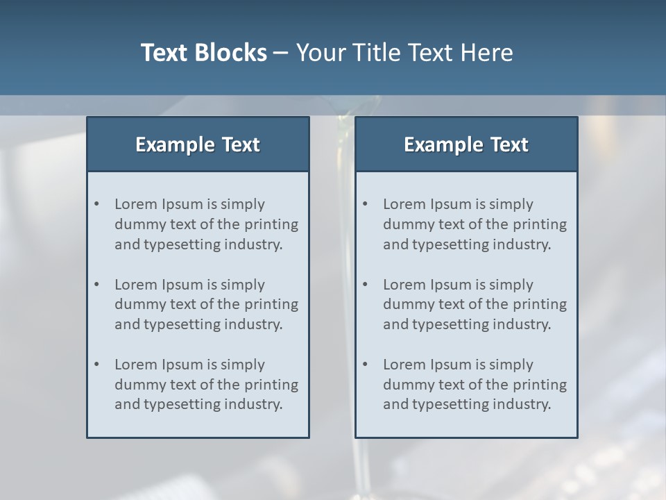 Car Engine Gas PowerPoint Template