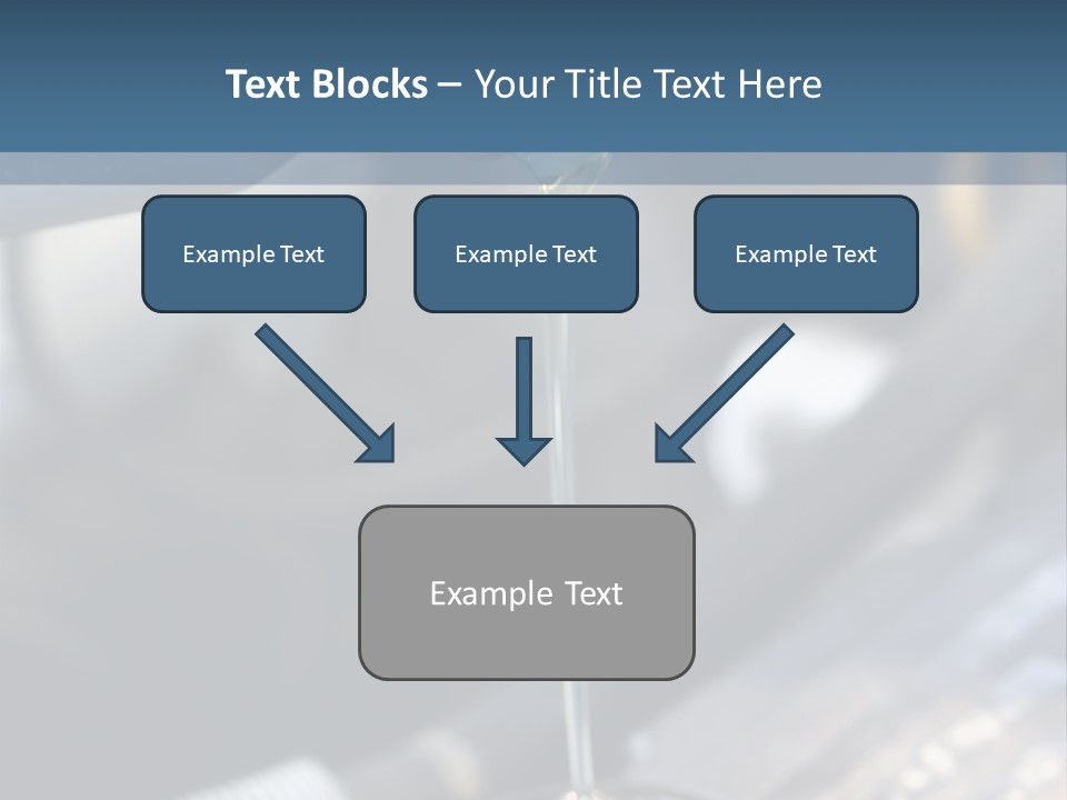 Car Engine Gas PowerPoint Template