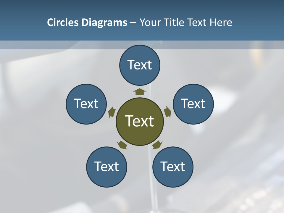 Car Engine Gas PowerPoint Template