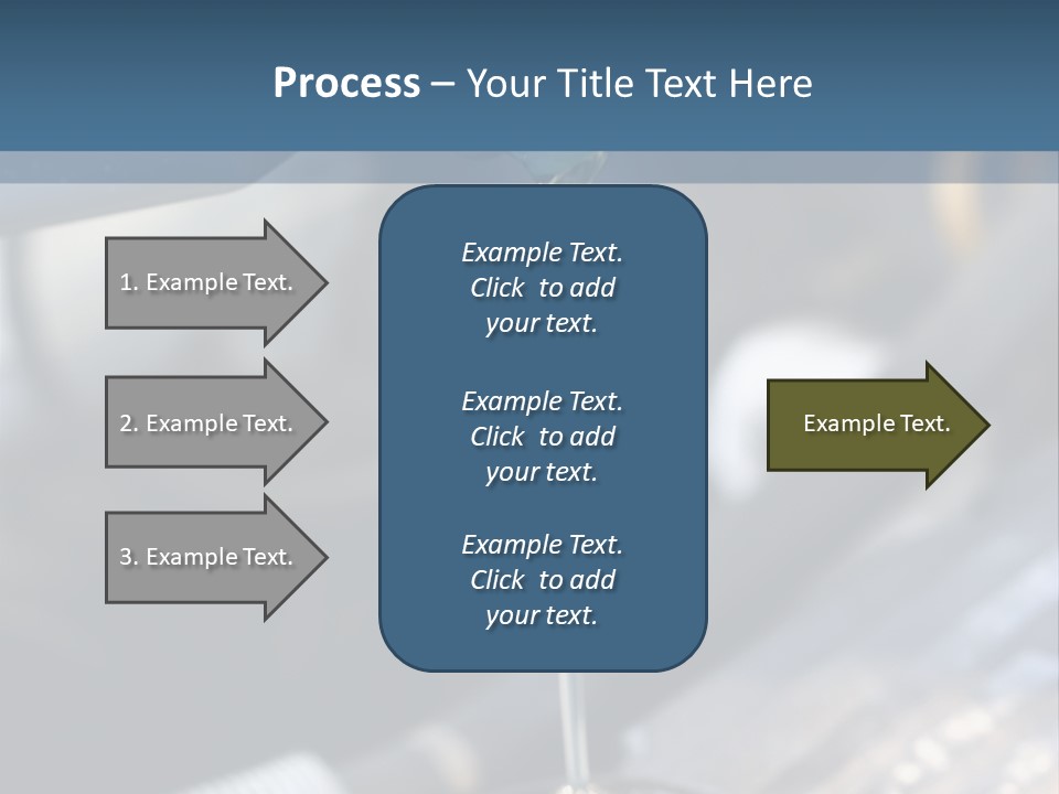 Car Engine Gas PowerPoint Template