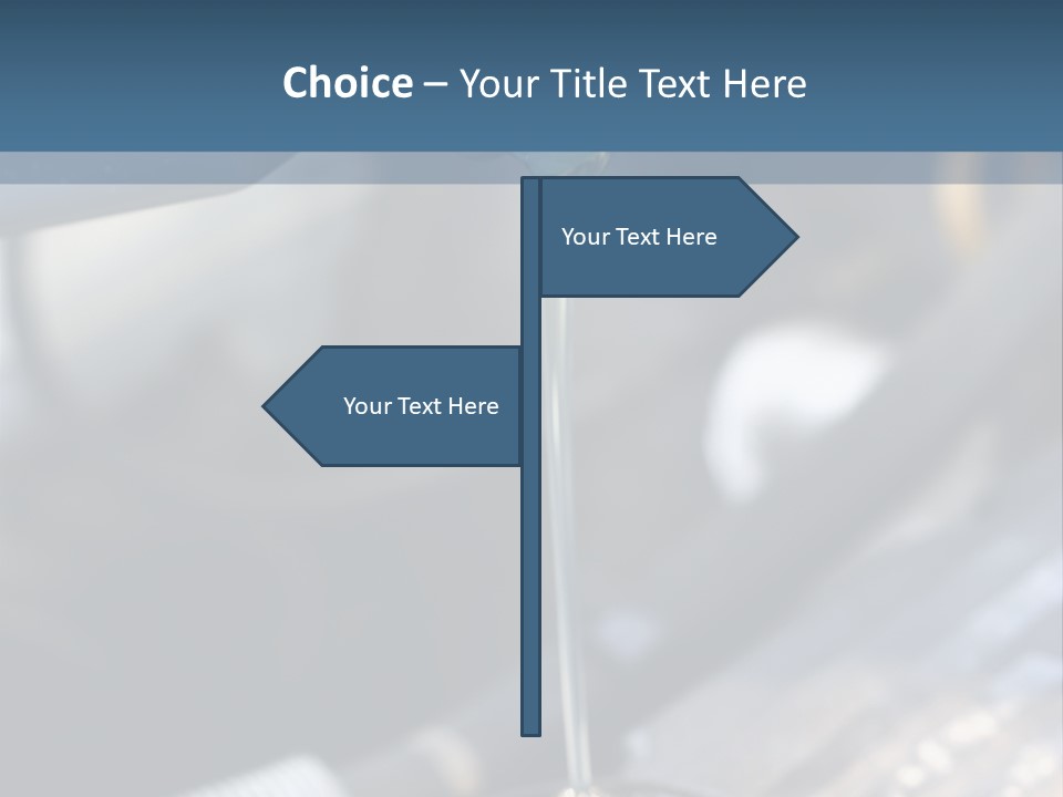 Car Engine Gas PowerPoint Template