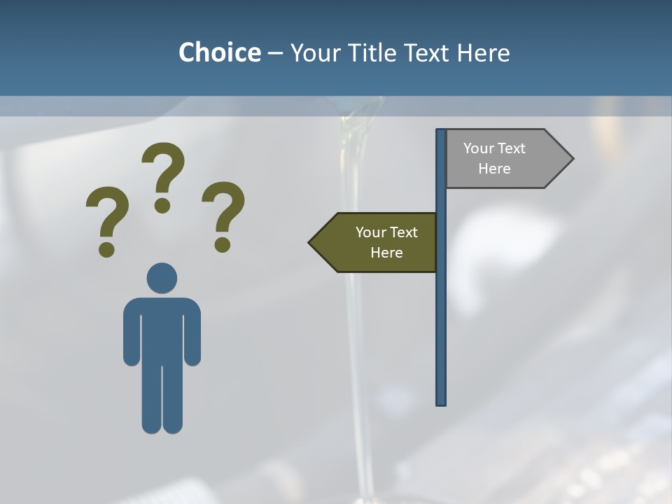 Car Engine Gas PowerPoint Template