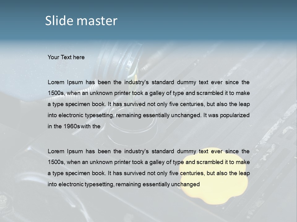 Car Transportation Gas PowerPoint Template