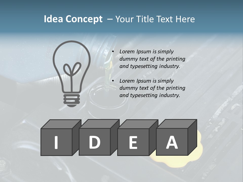 Car Transportation Gas PowerPoint Template