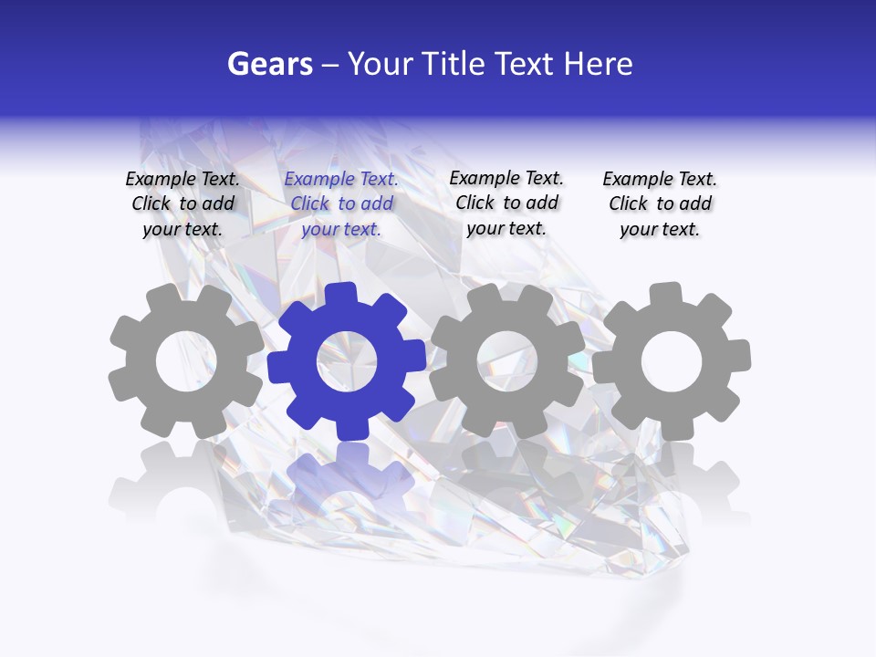 Ring Bling Rock PowerPoint Template