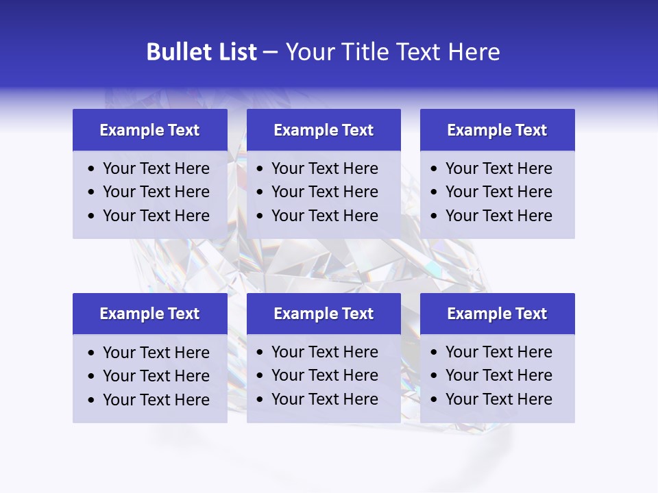 Ring Bling Rock PowerPoint Template