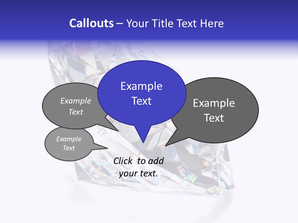 Ring Bling Rock PowerPoint Template