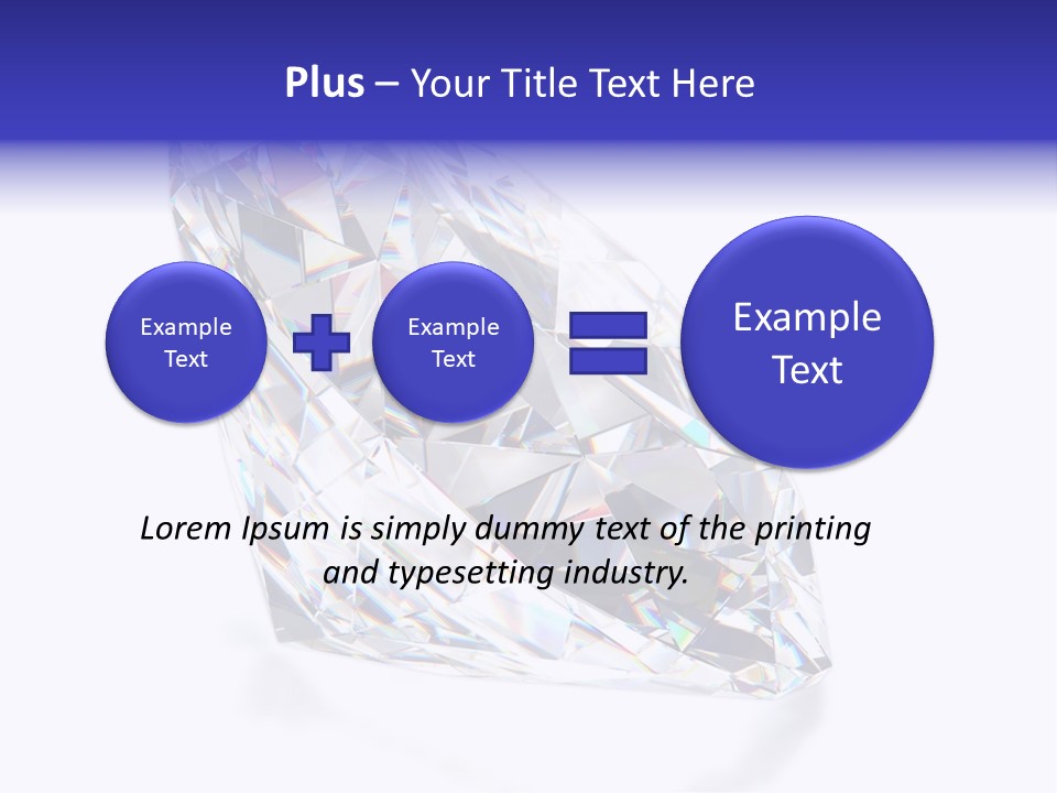 Ring Bling Rock PowerPoint Template