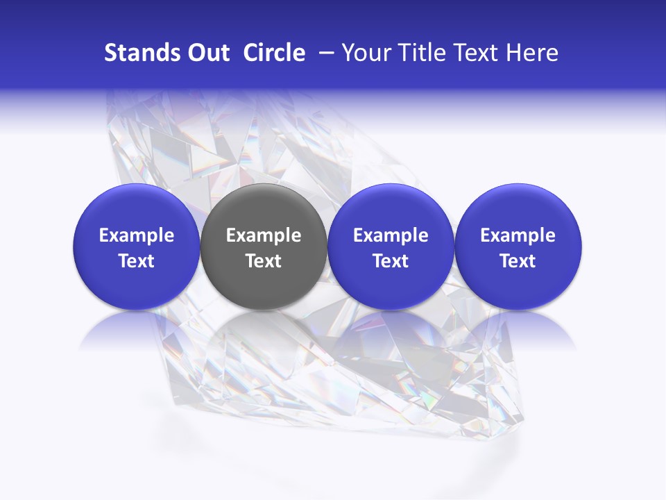 Ring Bling Rock PowerPoint Template
