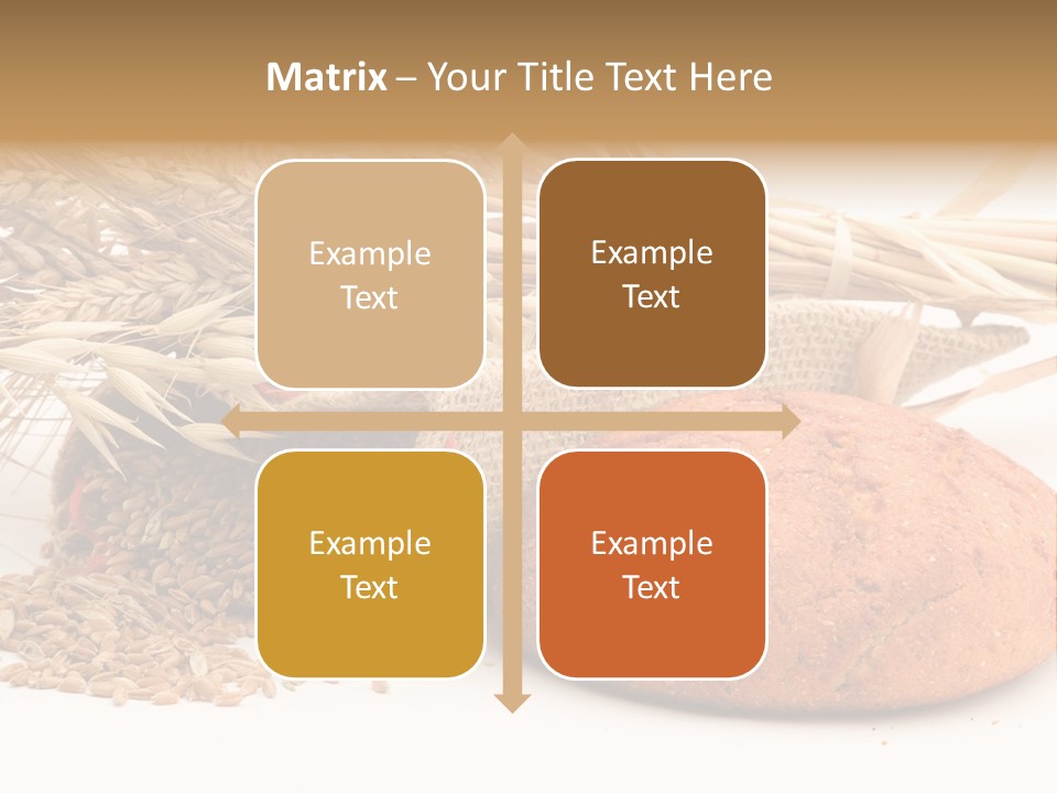 Loaf Bread Cereal PowerPoint Template