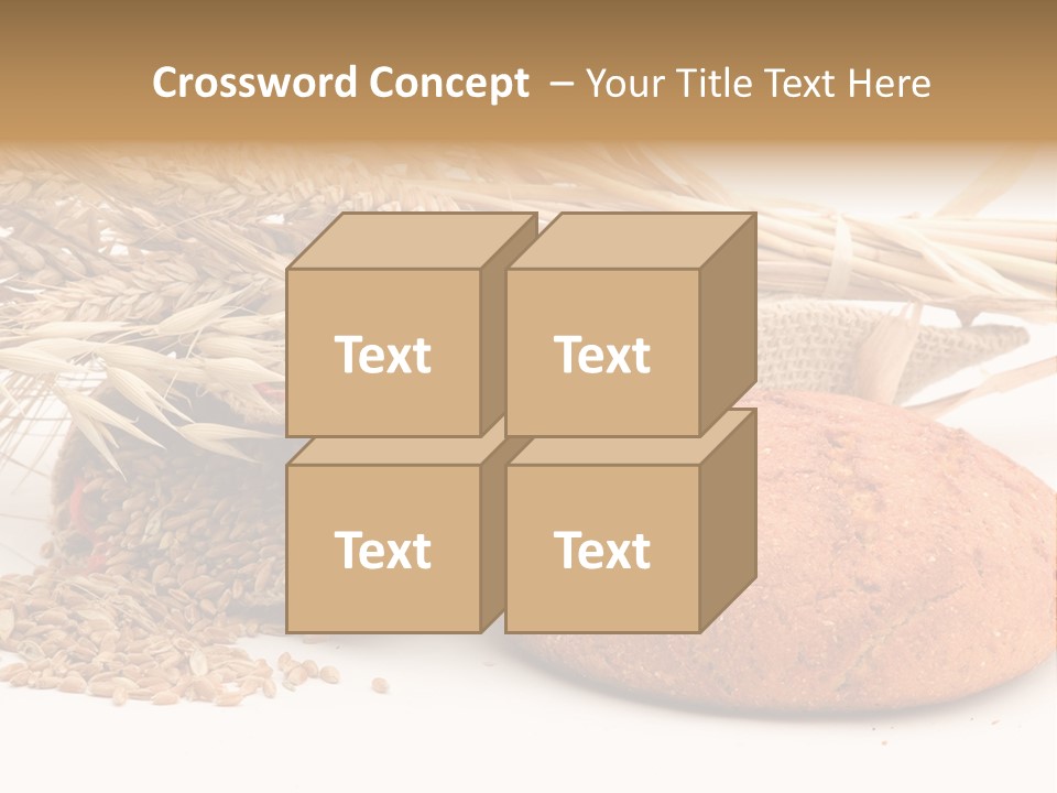 Loaf Bread Cereal PowerPoint Template